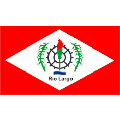 Rio Largo - Tamanho: 1.12 x 1.60m